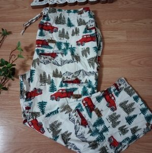 Stafford fleece Christmas pajama pants size XXL